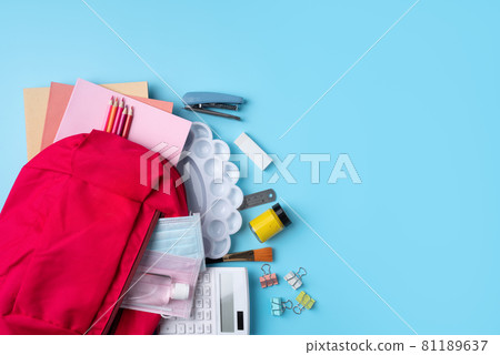 開學 文具 口罩 書包 背包 stationery back to school 入学式 始業 81189637
