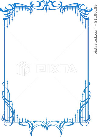 框架復古和夢幻般的裝飾框架 框架復古和夢幻般的裝飾框架 81190189