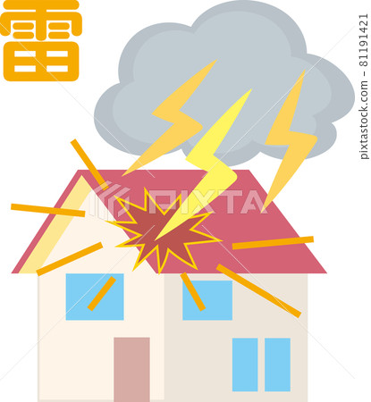 Lightning damage Lightning damage 81191421