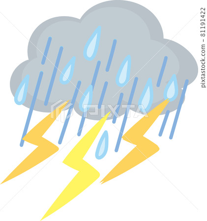 Disaster-grade natural phenomenon_thunderstorm Disaster-grade natural phenomenon_thunderstorm 81191422