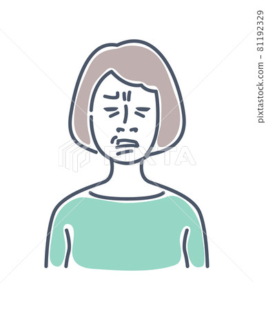Uza 是的，臉色難看的女性偶像前上身 81192329