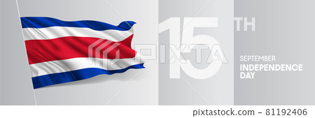 Costa Rica happy independence day greeting card, banner vector illustration Costa Rica happy independence day greeting card, banner vector illustration 81192406