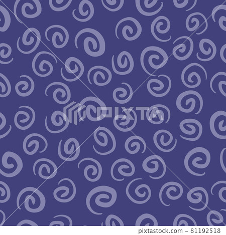 Cute simple seamless hand drawn spiral pattern. Pattern for textile, kids fabric, backgrounds. Cute simple seamless hand drawn spiral pattern. Pattern for textile, kids fabric, backgrounds. 81192518