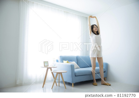 Woman in room wear Woman in room wear 81192770