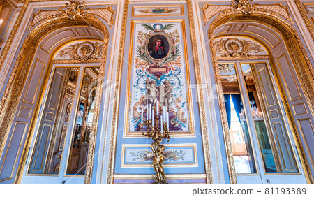 interiors of hotel de la Marine, Paris, France 81193389