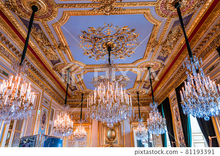 interiors of hotel de la Marine, Paris, France interiors of hotel de la Marine, Paris, France 81193391