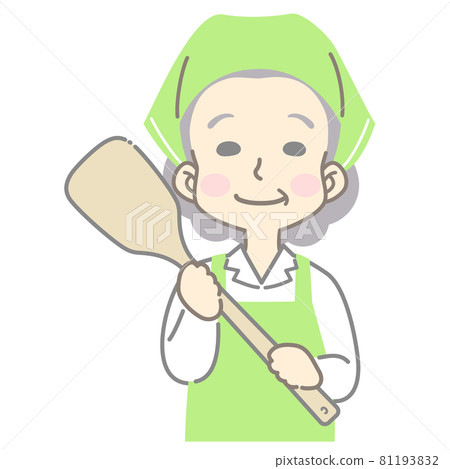 餐廳裡的阿姨看起來很親切 81193832