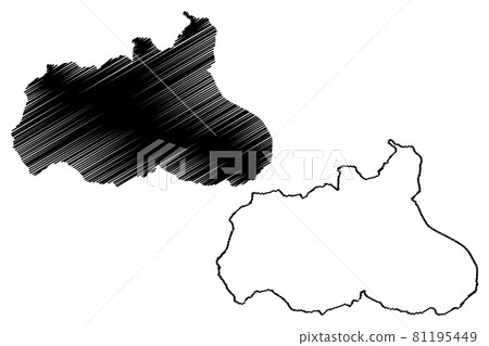 Tungurahua Province (Republic of Ecuador, Provinces of Ecuador) map vector illustration, scribble sketch Tungurahua map.. Tungurahua Province (Republic of Ecuador, Provinces of Ecuador) map vector illustration, scribble sketch Tungurahua map.. 81195449