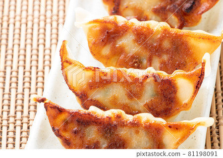 Grilled dumplings. Grilled dumplings. 81198091
