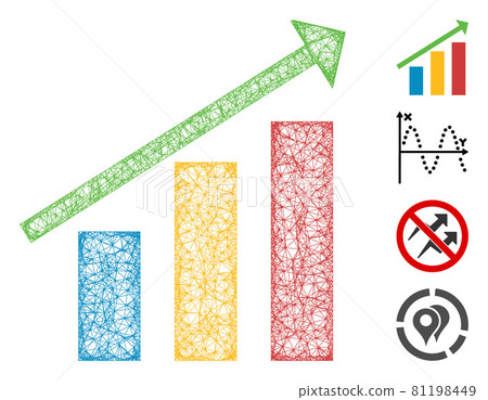 Trend Web Vector Mesh Illustration Trend Web Vector Mesh Illustration 81198449