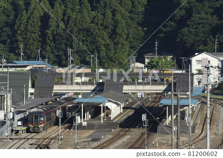 Summer Awa-Ikeda Station (2700 series arrival version) Summer Awa-Ikeda Station (2700 series arrival version) 81200602