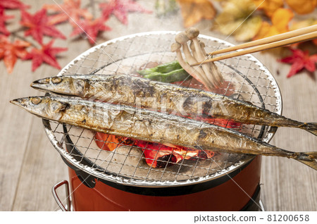 烤秋刀魚配鹽太平洋秋刀魚 81200658