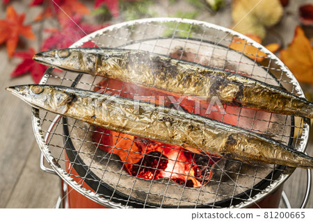 烤秋刀魚配鹽太平洋秋刀魚 81200665