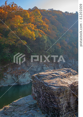 荒川，近長瀞岩田，秋景，秋葉景 81201009
