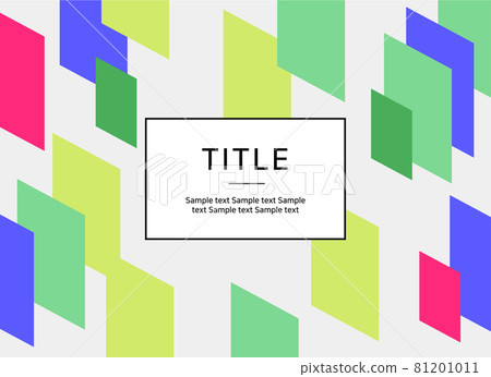 幾何圖案插圖 81201011