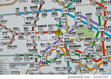 東京地鐵四谷站票價表 東京地鐵四谷站票價表 81201705