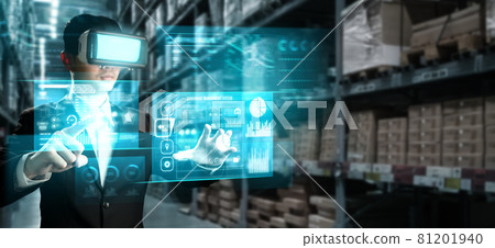 Future virtual reality technology for innovative VR warehouse management 81201940