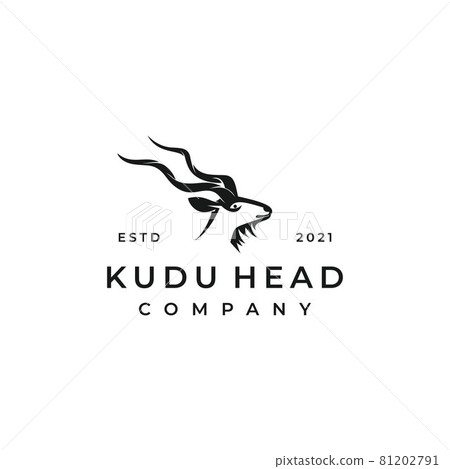 Kudu logo design vector illustration 81202791