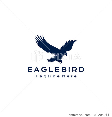Eagle bird logo icon design vector template 81203011