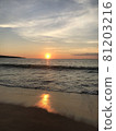 《Indonesia》 Sunset on Kuta Beach, Bali 81203216