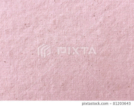 具有淡粉色素棉織物質地的背景圖像 81203643