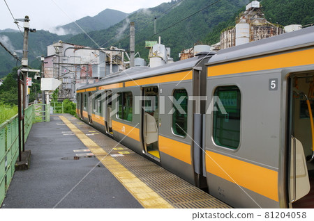 The northern end of Okutama Station 81204058