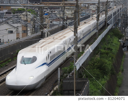 Shinkansen N700S J11 formation near Yamashina 81204071