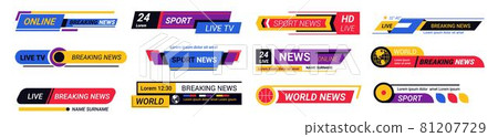 Breaking news banner for sports events summary Breaking news banner for sports events summary 81207729