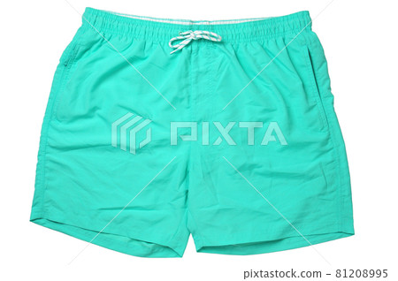 Swimming trunks on a white background 81208995