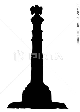 Stele of Glory. Vector drawing 81209400