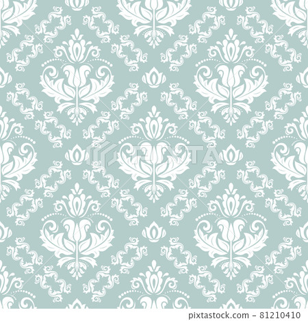 Classic Seamless Vector Fine Pattern With Arabesques Classic Seamless Vector Fine Pattern With Arabesques 81210410