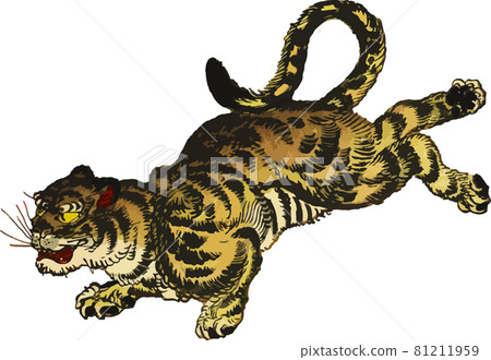 Running little tiger Running little tiger 81211959