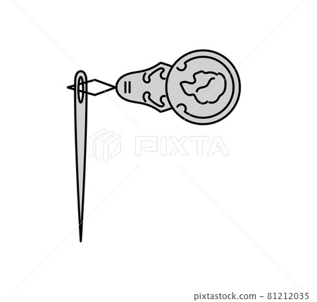 Illustration of how to thread Illustration of how to thread 81212035