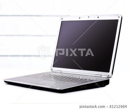 Laptop in the office on the table Laptop in the office on the table 81212984