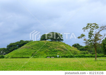 咲玉古墳公園的丸博山古墳 咲玉古墳公園的丸博山古墳 81213138