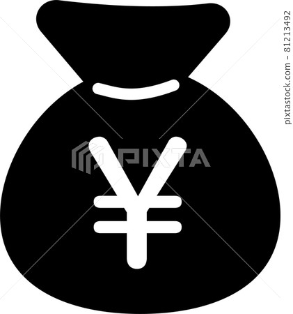 Money bag Japanese Yen Money bag Japanese Yen 81213492