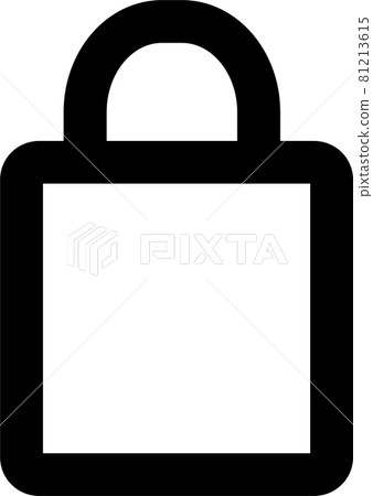 White bag icon 81213615