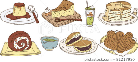 Classic Japanese and Western sweets Classic Japanese and Western sweets 81217950