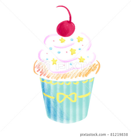 蛋糕手繪插圖 81219838