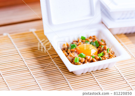 納豆包蛋發酵食品健康海鮮【日本食品圖片】 納豆包蛋發酵食品健康海鮮【日本食品圖片】 81220850