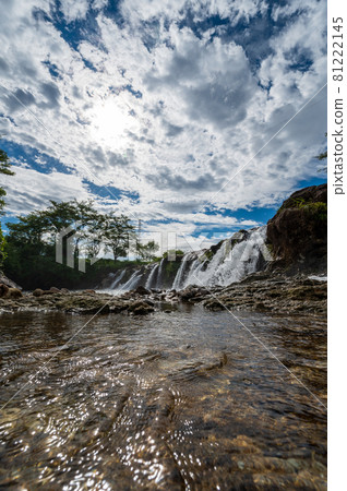 Nunohashima Junigataki / Nishio District, Komatsu City, Ishikawa Prefecture / Taken in August 81222145