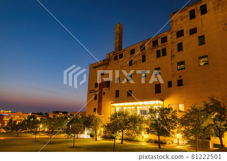 Night view of the Oklahoma City National Memorial and Museum Night view of the Oklahoma City National Memorial and Museum 81222501