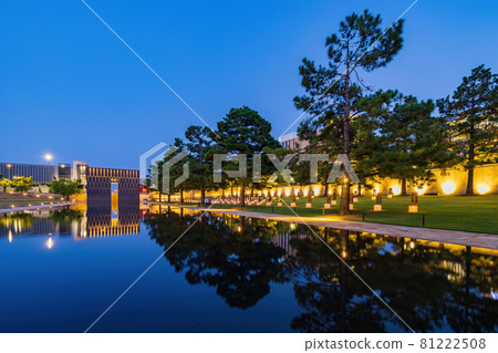 Memorial arch of the Oklahoma City National Memorial and Museum Memorial arch of the Oklahoma City National Memorial and Museum 81222508