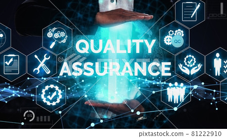 QA Quality Assurance and Quality Control conceptual 81222910