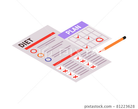 Diet Plan Sheet Composition 81223628