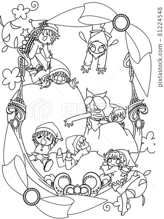 童話故事白雪公主著色書 81224548