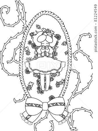 Fairy tale sleeping princess coloring book Fairy tale sleeping princess coloring book 81224549