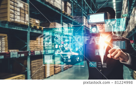Future virtual reality technology for innovative VR warehouse management 81224998