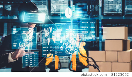 Future virtual reality technology for innovative VR warehouse management 81225062
