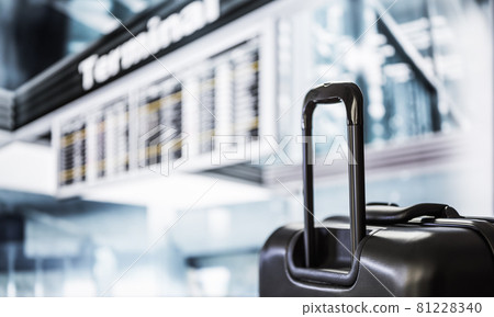Man traveling by plane Man traveling by plane 81228340